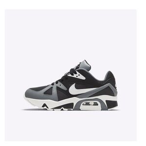 NIKE Air Structure Triax 91 Black Smoke Grey